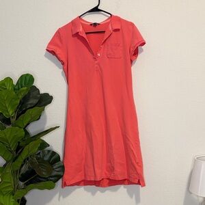 Lands' End Coral polo shirt dress Small (6/8)